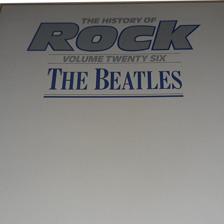 Tumnagel för auktion "THE BEATLES (THE HISTORY OF ROCK VOLUME TWENTY SIX."