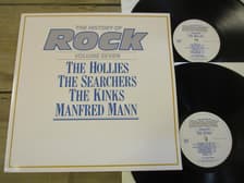 Tumnagel för auktion "132 The History Of Rock Volume Seven - The Kinks,The Hollies,The Searchers ,Manf"