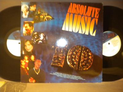 Tumnagel för auktion "ABSOLUTE MUSIC - 10 - V/A - 2 -LP"