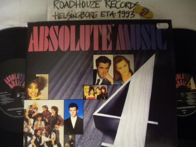 Tumnagel för auktion "ABSOLUTE MUSIC - 4 - 2 -LP - V/A"
