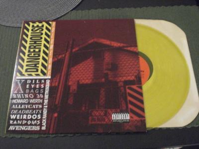 Tumnagel för auktion "V/A - Dangerhouse Volume One (Yellow) Late 70s Punk [ EX ]"