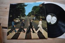 Tumnagel för auktion "The Beatles Abbey Road LP pop rock UK 1970"