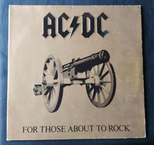 Tumnagel för auktion "AC/DC – For Those About To Rock (We Salute You)"