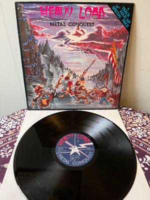 Tumnagel för auktion "HEAVY LOAD - METAL CONQUEST SWE LP THUNDERLOAD 1981"