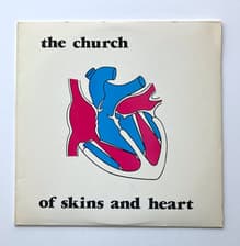 Tumnagel för auktion "THE CHURCH "Of skins and heart" - Killer Aussie Powerpop / Alternative rock LP"