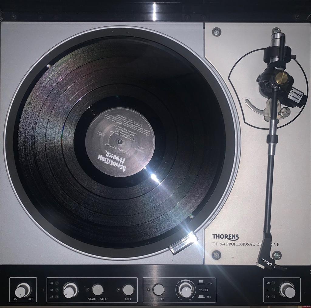 Demolition Hammer Tortured Existence LP, album Vinylkoll