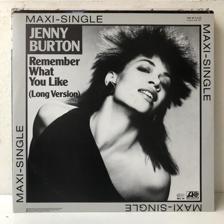 Tumnagel för auktion "Jenny Burton - Remember What You Like 12” 1984 (Tysk press)"