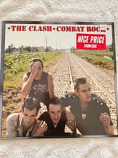 Tumnagel för auktion "The Clash – Combat Rock"