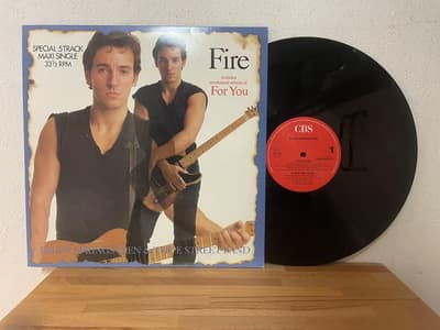 Tumnagel för auktion "Bruce Springsteen & The E-Street Band – Fire"