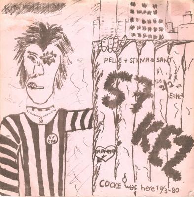 Tumnagel för auktion "57 Kez - Punks '7 Svensk jävligt svårhittad Punk singel från 1980"