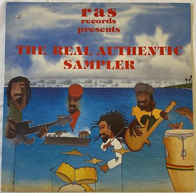 Tumnagel för auktion "V/A The Real Authentic Sampler LP -88 US REAL AUTHENTIC RAS 3301"