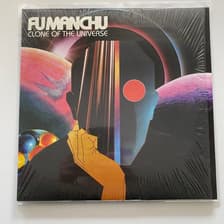 Tumnagel för auktion "FU MANCHU - CLONE OF THE UNIVERSE, LP BLACK/BLUE SWIRL (STONER ROCK)"