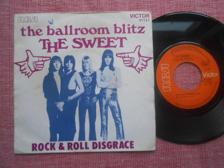 Tumnagel för auktion "7" Sweet - The Ballrom Blitz / Rock & Roll Disgrace PS France"