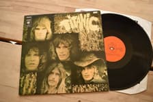 Tumnagel för auktion "Titanic Sea Wolf LP progg rock psych funk NOR"