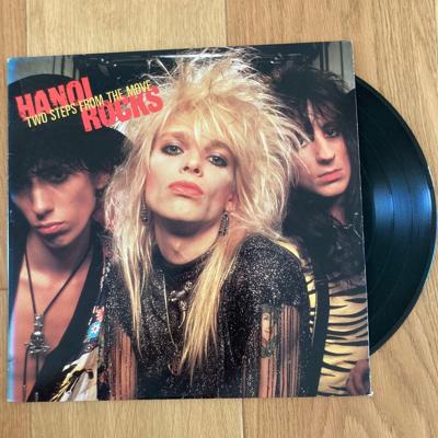 Tumnagel för auktion "Hanoi Rocks - Two Steps From the Move (1984) 12""