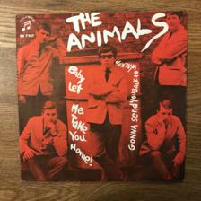 Tumnagel för auktion "The Animals - Baby let me take you home Svensk press 7" singel EP"