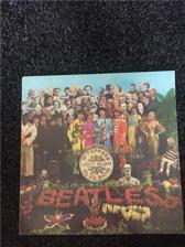 Tumnagel för auktion "Beatles - Sgt Peppers Lonely Hearts Club LP"