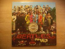 Tumnagel för auktion "LP - Beatles: Sgt. Pepper's Lonely Hearts Club Band - UK-orig - inserts "