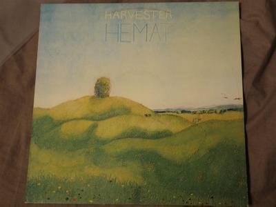Tumnagel för auktion "HARVESTER - HEMÅT (1969) Orig. Sverige progg LP 1st. Pres på Decibel"