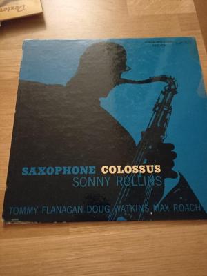 Tumnagel för auktion "Sonny Rollins Saxophone Colossus Prestige 7079 första press"