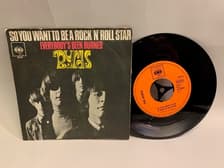 Tumnagel för auktion "7" The Byrds - So You Want To Be A Rock 'N' Roll Star Ger Orig !!!!!"