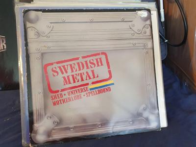 Tumnagel för auktion "V/A - Swedish Metal samlings-LP"