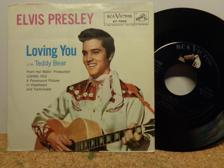 Tumnagel för auktion "ELVIS: RCA. 47-7000. LOVING YOU+1. US-PRESS. M- !!"