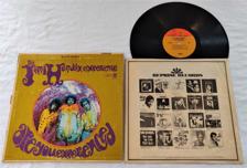 Tumnagel för auktion "Jimi Hendrix LP 1968 "Are You Experienced" USA PRESS"