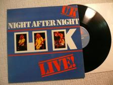 Tumnagel för auktion "UK - Night After Night prog rock"