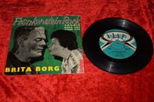 Tumnagel för auktion "UDDA VINYL EP KNEP 60 BRITA BORG FRANKENSTEIN ROCK m:fl kom 1958"