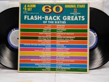 Tumnagel för auktion "60 FLASHBACK GREATS OF THE SIXTIES - V/A - 4-LP BOX"