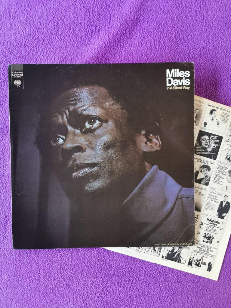 Miles Davis In A Silent Way Lp Us 1969 Us 1st Press Vinylkoll 1960