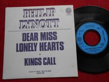 Tumnagel för auktion "7" Philip Lynott - Dear Miss Lonely Hearts / King's Call PS Thin Lizzy PR-Only"