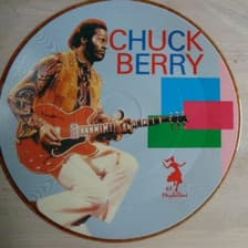 Tumnagel för auktion "Chuck Berry -Rock and Roll music/ Carol -Bildsingel / Picturedisc ( lim edition)"