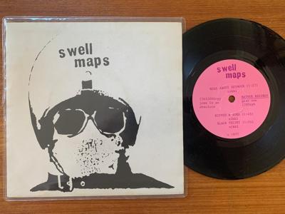 Tumnagel för auktion "SWELL MAPS Read About Seymour 7" // 1979 Press UK Punk DIY Nikki Sudden"