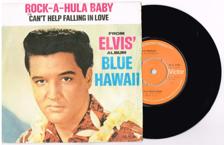 Tumnagel för auktion "ELVIS PRESLEY * UK SINGEL * ROCK-A- HULA BABY / CAN´T HELP FALLING IN LOVE *"