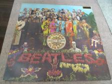 Tumnagel för auktion "The Beatles / Sgt. Peppers Lonely Hearts Club Band / Beg LP / PCS 7027 Stereo"