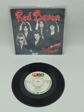 Tumnagel för auktion "Vinyl / Singel (7") - Red Baron "rock n roll power" (vg++/vg++)"