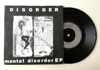 Tumnagel för auktion "Disorder ”Mental Disorder EP” 1983 Hardcore DIY EXC"