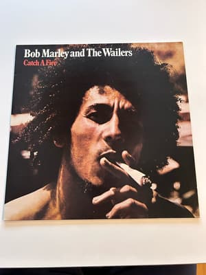 Tumnagel för auktion "Bob Marley & The Wailers - Catch A Fire Uk orginal"