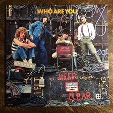 Tumnagel för auktion "THE WHO - Who Are You 1978. US Press. Kanonskick! Progg. LP"