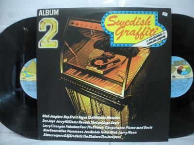 Tumnagel för auktion "SWEDISH GRAFFITI - ALBUM 2 - 2-LP - V/A"