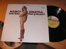 Tumnagel för auktion "NANCY SINATRA - How does that grab you? - Tysk LP original/1:a press Tyskland-66"