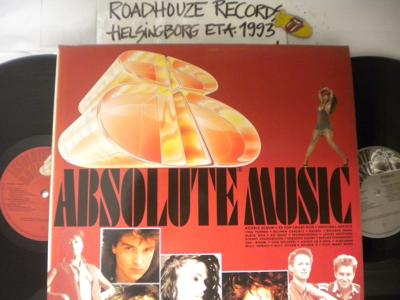 Tumnagel för auktion "ABSOLUTE MUSIC - 8 - 2 -LP - V/A"