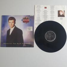 Tumnagel för auktion "LP   RICK ASTLEY-WHENEVER YOU NEED SOMEBODY   TYSK PRESS"