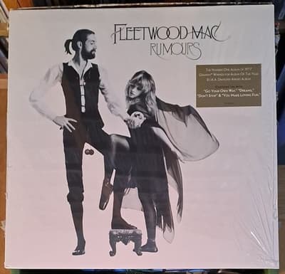Tumnagel för auktion "FLEETWOOD MAC - RUMOURS Stevie Nicks Lindsey Buckingham"