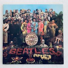 Tumnagel för auktion "THE BEATLES Sgt. Peppers Lonely Hearts Club Band STEREO LP UK -67 ORIG PRESS"