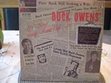 Tumnagel för auktion "LP: BUCK OWENS: " 41ST STREET LONELY HEARTS' CLUB / WEEKEND DADDY " Fr.1975."