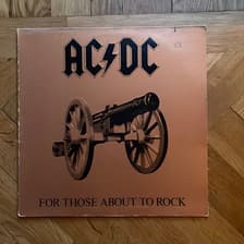 Tumnagel för auktion "ACDC For Those About To Rock LP"