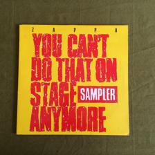 Tumnagel för auktion "Frank Zappa - You Can't Do That On Stage Anymore Sampler [UK press]"